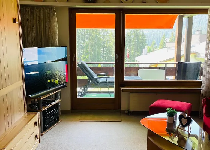 Апартаменты Rehwiesa C24 - Alpenstudio Mit Weisshornblick - Hallenbad-by