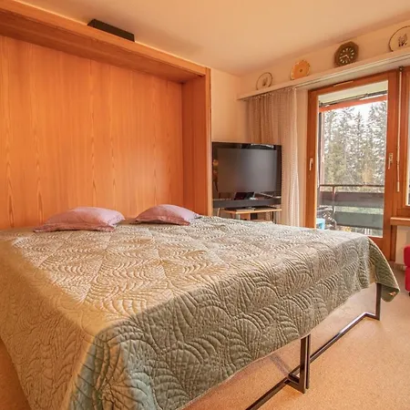 公寓 Rehwiesa C24 - Alpenstudio Mit Weisshornblick - Hallenbad-by 阿罗萨